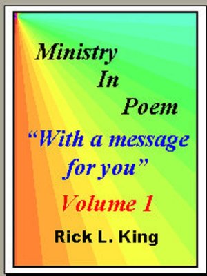 cover image of Ministry in Poem Vol 1